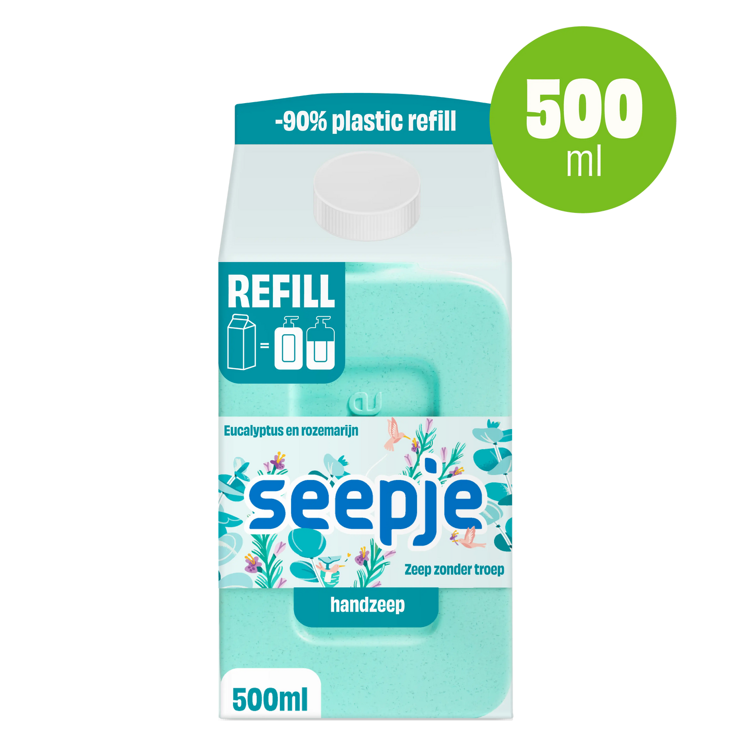 Handzeep 6x | Navulpak Eucalyptus Geur