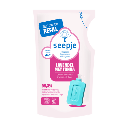 Handzeep re-fill x8 | Lavendel met Tonka