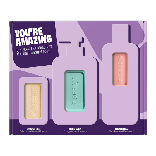 Cadeaupakket 6x | Shower bar, Handzeep en Showergel