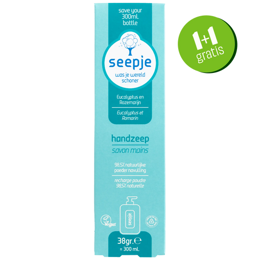 Handzeep navulling x10 | Eucalyptus en Rozemarijn